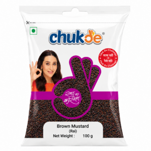 Chukde Brown Mustard Seeds (100 Gms)