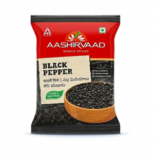 Aashirvaad Whole Black Pepper Kali Mirch (Pack of 3) 100 Gms each