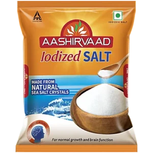 Aashirvaad Iodized Natural Salt (1000 Gms)
