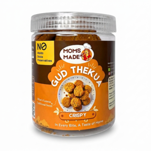 MomsMade Desi Ghee Gud Thekua Cookie No Maida (400 Gms)