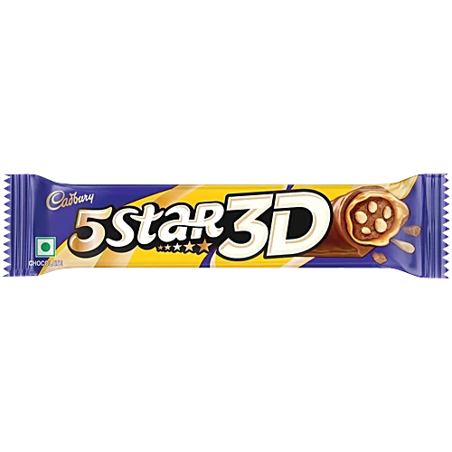 Cadbury 5 Star 3D Filled Bar (40 Gms)