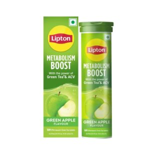 Lipton Metabolism Boost Green Apple Green Tea Effervescent Tablets (16 Tabs)