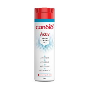 Candid Activ Antiperspirant Talcum Powder (100 g)