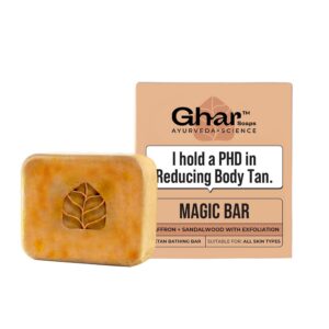 Ghar Soaps Sandalwood & Saffron Magic Soap (100 g)