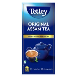 Tetley Original Black Tea Bags (100 Pcs)