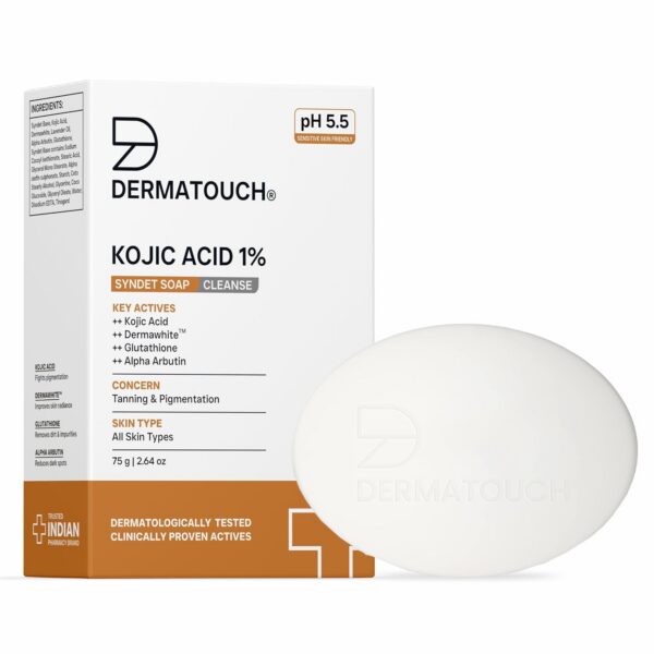 Dermatouch Kojic Acid 1% Syndet Soap (75 g)
