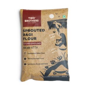 Two Brothers Ragi Flour Sprouted Nachni Atta (500 g)