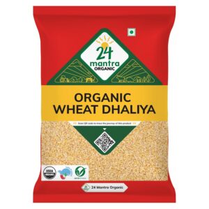 24 Mantra Organic Wheat Daliya (500 g)