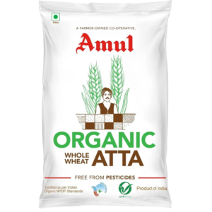 Amul Organic Atta Whole Wheat (1000 g)